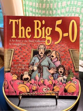 The Big 5-0 Paperback Comic Book - Pink Cover